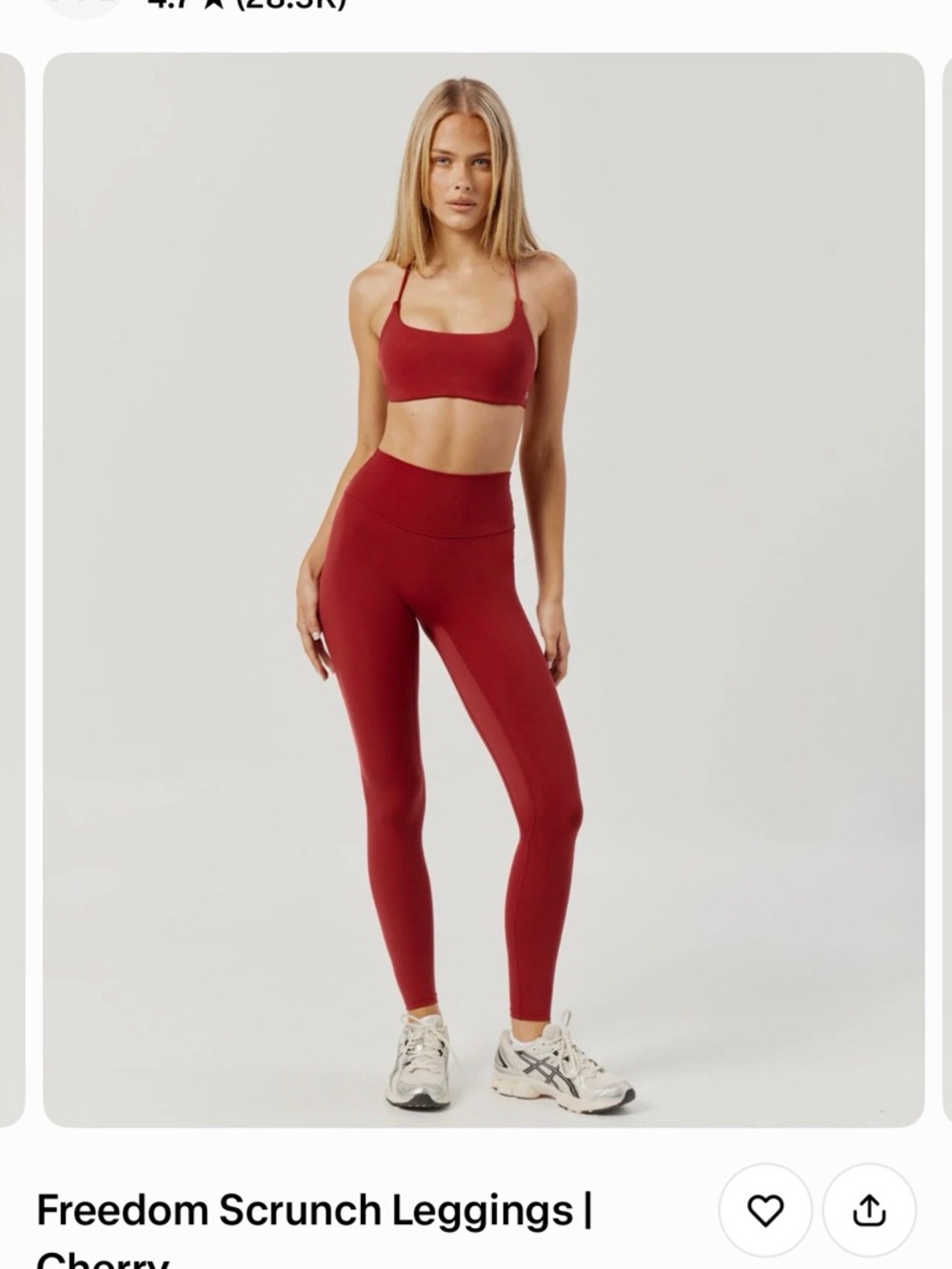 Crop Shop Boutique scrunch Butt Leggings worn once